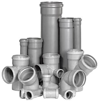 Fitinguri cu garnitura PVC